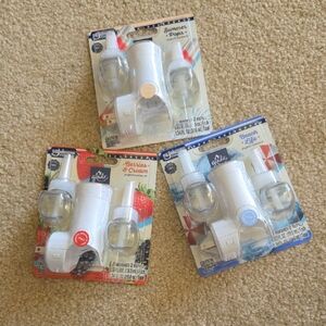 Glade Plug-In Air Freshener Bundle 3 Pack Beach Berries Summer NEW